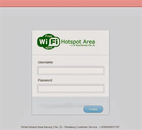 hotspot login.